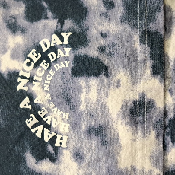 Brooklyn Cloth Tie Dye Have A Nice Day Melting Smily Face Graphic Tee G XL - Picture 8 of 15